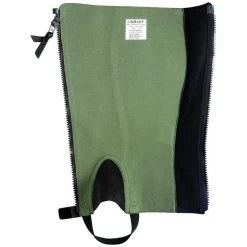 Breeze Half Chap - Chocolate -Equestrian Supplies Shop 10005948 inside