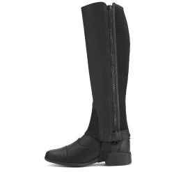 Scout Chap Half Chap - Black -Equestrian Supplies Shop 10012739
