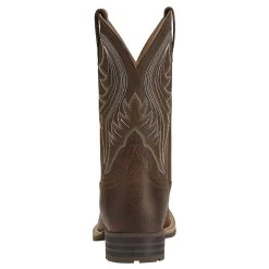 Men's Hybrid Rancher Western Boot - Brown Oiled Rowdy -Equestrian Supplies Shop 10014070 E