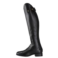 Women's Heritage Contour II Field Zip Boot - Black -Equestrian Supplies Shop 10020164 side