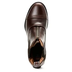 Women's Devon Nitro Zip Paddock - Waxed Chocolate -Equestrian Supplies Shop 10027238 toe