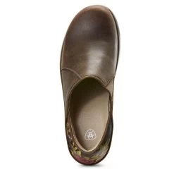 Hera Expert Clog - Antique Brown -Equestrian Supplies Shop 10027294 toe