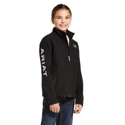 New Team Softshell Jacket - Youth - Black