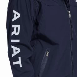 New Team Softshell Jacket - Navy -Equestrian Supplies Shop 10032687 D