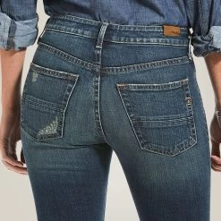 Premium High Rise Flare Jean - Blue Lake -Equestrian Supplies Shop 10033323 C