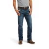M5 Straight Stretch Madera Stackable Jean - Heath