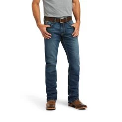 M5 Straight Stretch Madera Stackable Jean - Heath