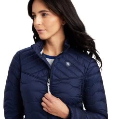 Ideal Down Jacket - Navy Eclipse -Equestrian Supplies Shop 10041381 C