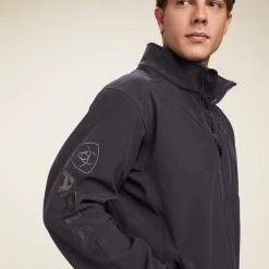 Logo 2.0 Softshell Jacket - Phantom -Equestrian Supplies Shop 10041613 D