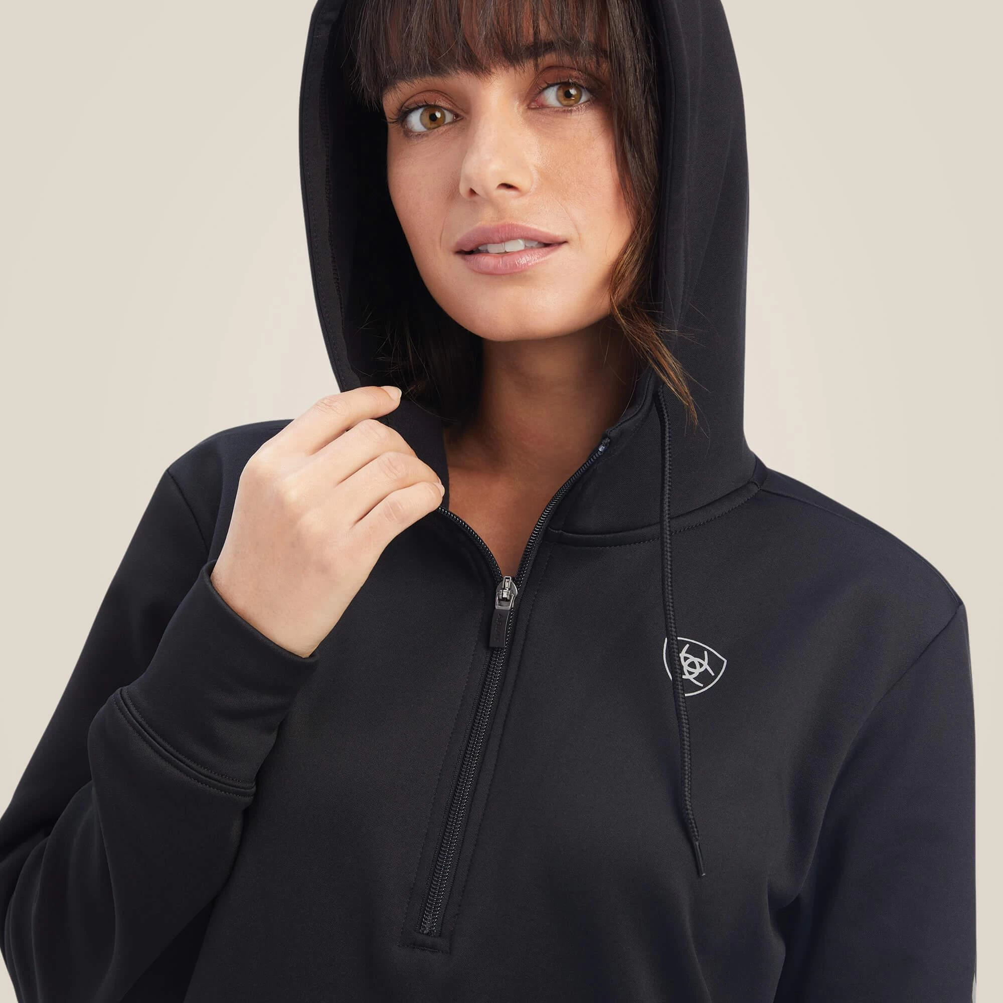 TEK 1/2 Zip Hoodie - Black 3 TEK 1/2 Zip Hoodie - Black - Image 3