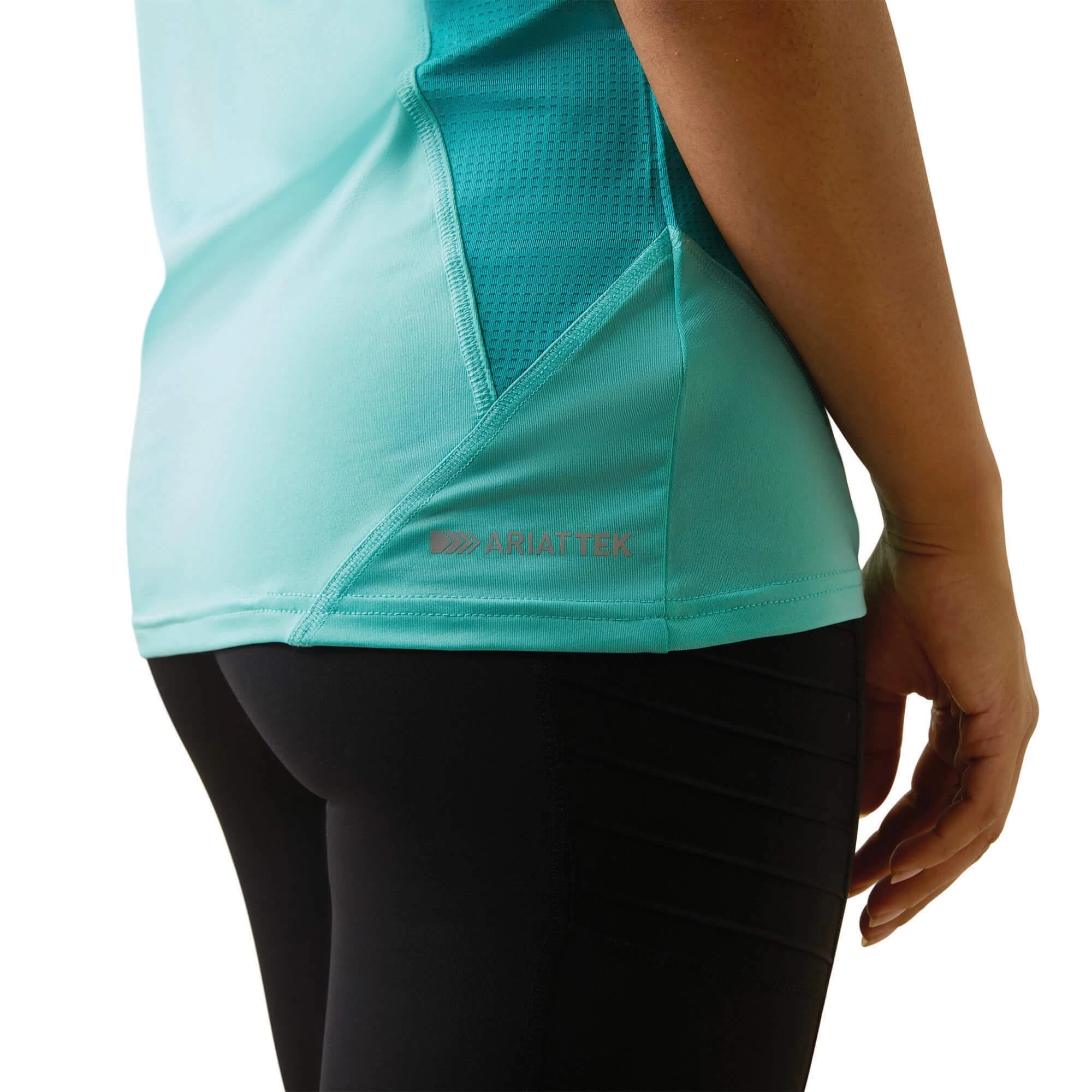 Cambria Jersey 1/4 Zip Baselayer - Pool Blue 4 Cambria Jersey 1/4 Zip Baselayer - Pool Blue - Image 4