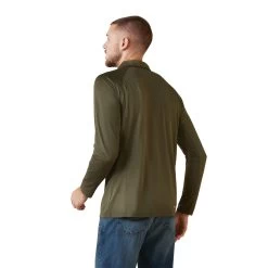 Sunstopper 1/4 Zip Baselayer - Beetle -Equestrian Supplies Shop 10043608 B