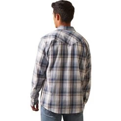 Haston Retro Fit Shirt - White Asparagus