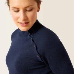 Half Moon Bay Sweater - Navy -Equestrian Supplies Shop 10046072 C