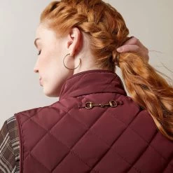 Woodside Vest - Tawny Port -Equestrian Supplies Shop 10046101 F