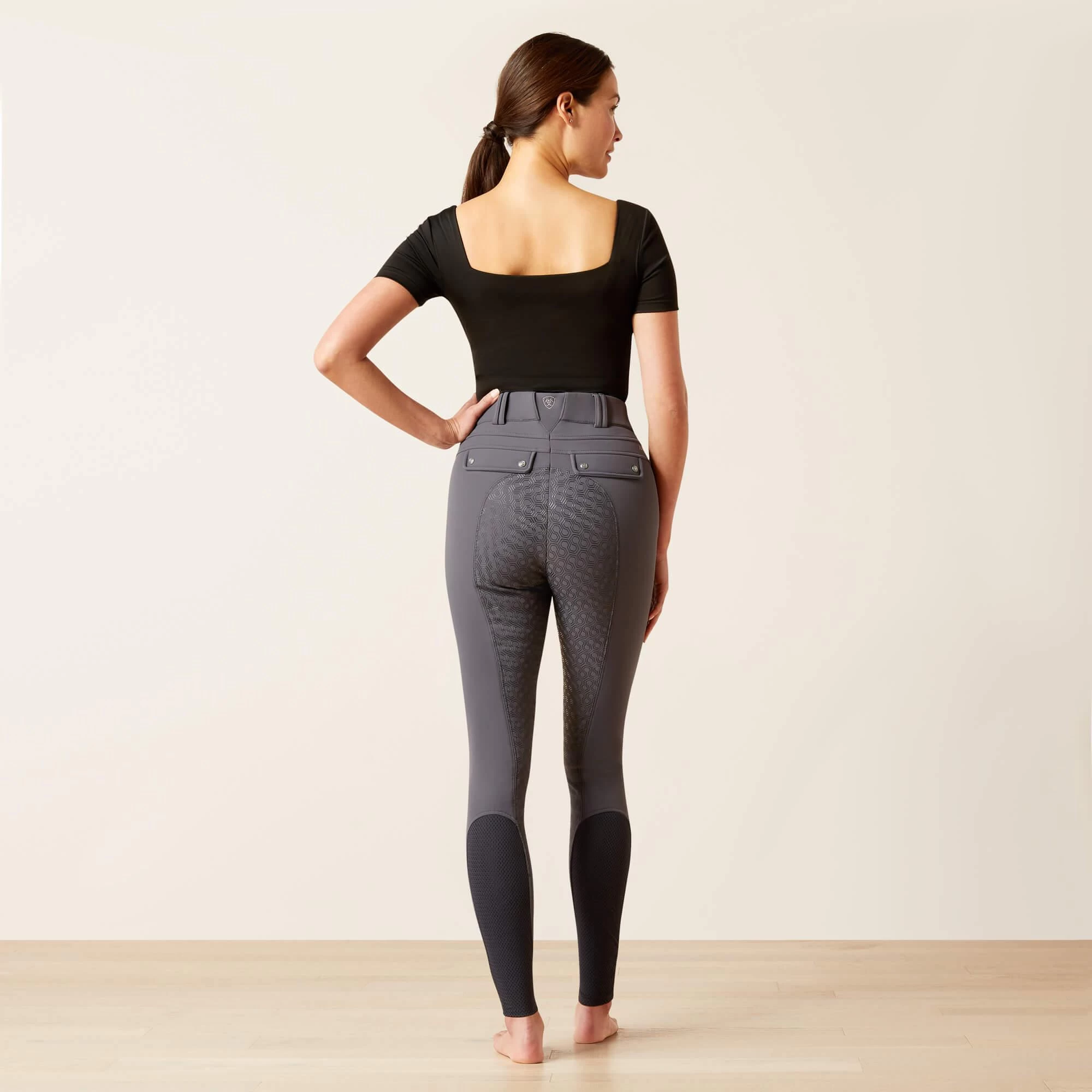 Tri Factor Frost Insulated Full Seat Breech - Ebony 2 Tri Factor Frost Insulated Full Seat Breech - Ebony - Image 2