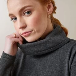 Lexi Sweater - CHARCOAL -Equestrian Supplies Shop 10046138 C