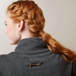 Lexi Sweater - CHARCOAL -Equestrian Supplies Shop 10046138 D