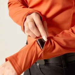 Facet Baselayer - Burnt Brick 7 Facet Baselayer - Burnt Brick -Equestrian Supplies Shop 10046331 D