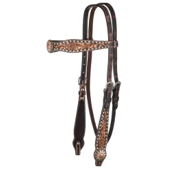 White Daisy Filigree Browband Headstall - ONE SIZE 8 White Daisy Filigree Browband Headstall - ONE SIZE -Equestrian Supplies Shop 1007 12 SC E