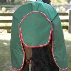 Weatherbeeta Comfitec Prelim Standard Neck - Lite - Dark Green, Red And White -Equestrian Supplies Shop 10193030 C
