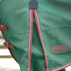 Weatherbeeta Comfitec Prelim Standard Neck - Lite - Dark Green, Red And White -Equestrian Supplies Shop 10193030 E