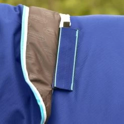 Weatherbeeta Comfitec Ultra Tough Detach-A-Neck - Medium - Blue, Bright Blue And White -Equestrian Supplies Shop 10228810 E