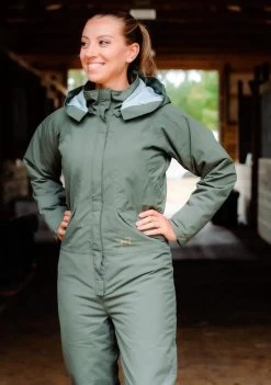 Hooded Winter Insulated Jumpsuit -Equestrian Supplies Shop 10666 THYME l