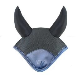 Ergonomic Noise Reducing Fly Veil -Equestrian Supplies Shop 11123 BLACKNAVY l