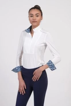 SkyCool® Liberty Show Shirt -Equestrian Supplies Shop 11427 WHITE l