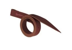 Latigo With Holes - Burgundy