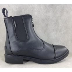 Ovation Euro-Synergy Front Zip Paddock Boots - Black