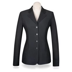 Melody Mesh Show Coat - Black