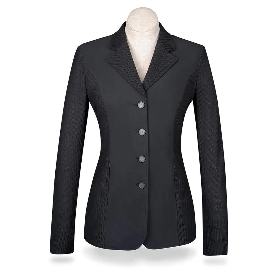 Melody Mesh Show Coat - Black 1 Melody Mesh Show Coat - Black