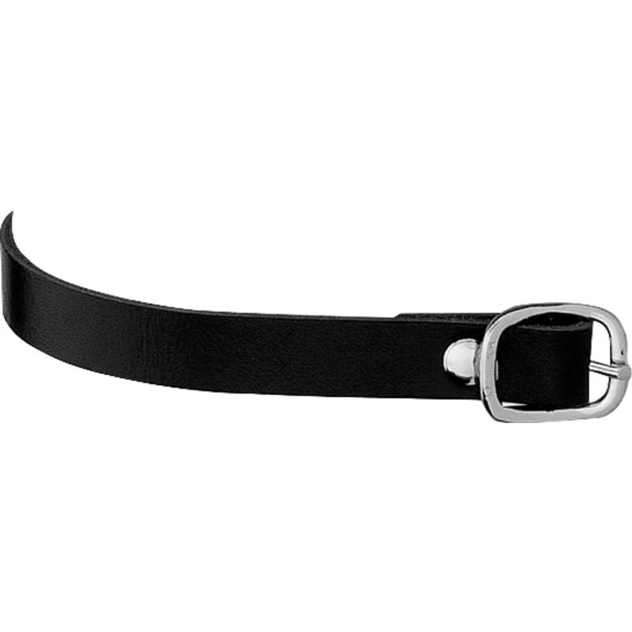Leather Spur Straps - Black 1 Leather Spur Straps - Black