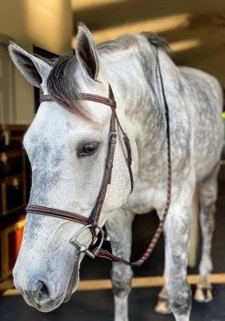 Heritage Fancy Stitched Bridle - PONY