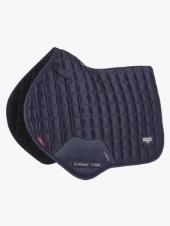 Loire Classic Close Contact Saddle Pad - Large -Equestrian Supplies Shop 12626 NAVY l