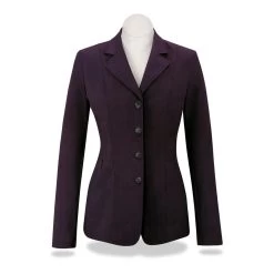 Palermo Orange Label Show Coat - Merlot Herringbone