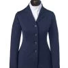 Grand Prix Ladies Quinn Show Coat - EQJ Fabric - Navy