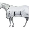 Saxon Mesh Fly Sheet With Belly Wrap- White/Hunter
