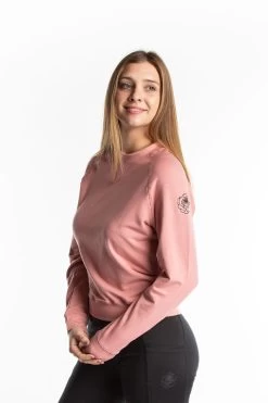 Emma Bamboo Sweatshirt - Ash Rose