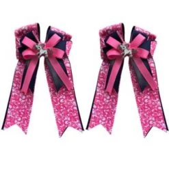 Show Bows - One Size -Equestrian Supplies Shop 14534 MAX PINK l