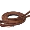 Synergy® Latigo Leather Lined Split Reins - Russet