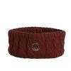 Serah Ladies Cable Knit Headband - Brown Hot Chocolate