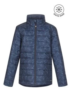 Kids Winter Whinnies Quilted Jacket - ADMIRAL WINTER WHIN