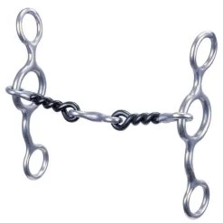 Junior Cow Horse Twisted Dogbone Stage B Bit - 5