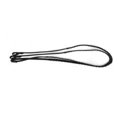 Flat Leather Laced Reins - Brown