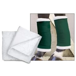 Premium Quilted Leg Wraps - White