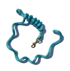 Poly Lead Rope - 5/8X9FT -Equestrian Supplies Shop 16288 TURQUOISE l