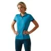 Bandera 1/4 Zip Polo - Mosaic Blue